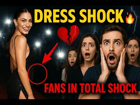 DRESS SHOCK 😱🔥 Demet Özdemir’s DRESS BREAKS the Internet – Fans in TOTAL SHOCK! #demetozdemir