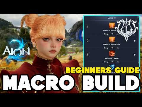 AION 2 Macro Build For Cleric | Early Game Beginners Guide and Gameplay