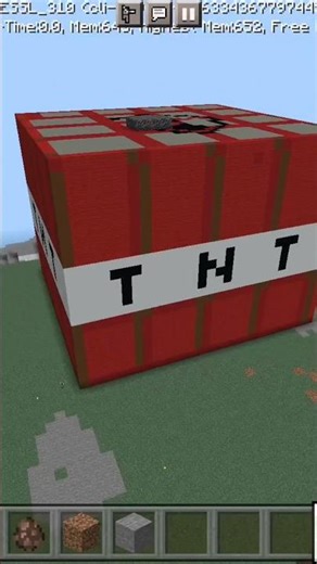 I Built the Biggest TNT Ever in Minecraft... And It DESTROYED Everything! 😱💣