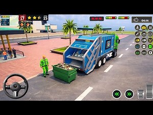 City Garbage Truck Simulator – Real Trash Collection 🚛♻️ – Android Gameplay