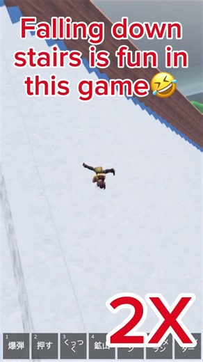 Roblox The ultimate ragdoll playground Falling down the stairs