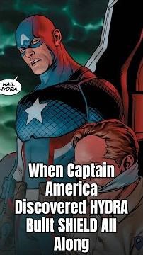 When Captain America Discovered HYDRA Built SHIELD All Along CaptainAmerica #SteveRogers #HYDRA