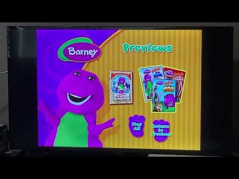 Barney: Can You Sing That Song 2005 DVD Menu Walkthrough