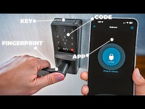 Open your Door 7 different ways - Eufy C33 Smart Lock