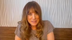 Kaley Cuoco on Instagram: "Hey everyone! So excited to go to my happy place for a happy price with my new campaign with Priceline! Check back here during the halftime show for a pretty big deal! 💙 #ad #sponsored"