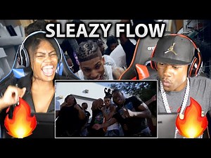 NLE Choppa - Sleazy Flow Freestyle (Official Music Video) REACTION