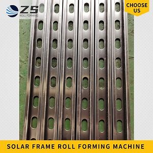 [Hot Item] Versatile PV Solar Panel Mounting Frame Production Machine