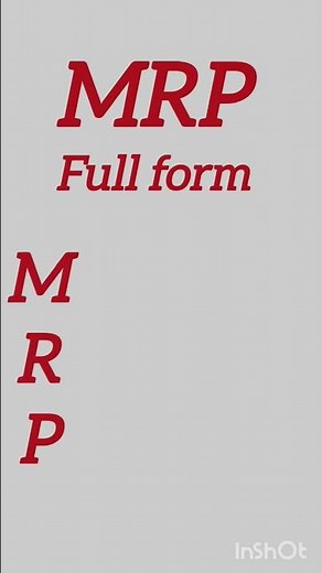 MRP full form || what is full form of MRP|| MRP full form kya hota hai#MRP full meaning.