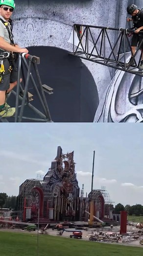 20K views · 1.2K reactions | Que bonito es ver este tipo de time-lapse del montaje del Red stage de DEFQON 1 FESTIVAL 2025 ❤️‍♥️❤️‍♥️ *Antes que lo suba el mexicano que trabaja ahí con su marca de agua pa que no se lo roben* 藍藍 | Hard Music México | Facebook
