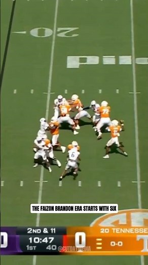 Faizon Brandon Throws First College TD Pass to Ethan Davis on Opening Drive