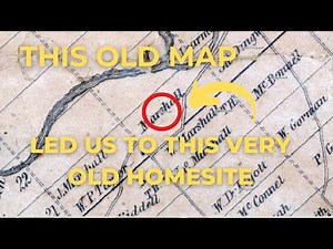 We Followed a Map and Found Treasure - Metal Detecting an 1800s Home Site in Canada!