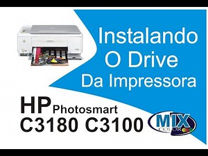 How to Download the Complete Driver and Install the HP Photosmart C3180 C3100 Printer - Troublesh...