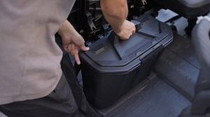 Watch Under Seat Storage Box for 2016-2024 Can Am Defender on Amazon Live
