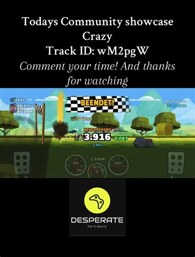 Monowheel is cheat today? 26.01.2026 #hcr2 #communityshowcase #fyp #gaming #speedrun