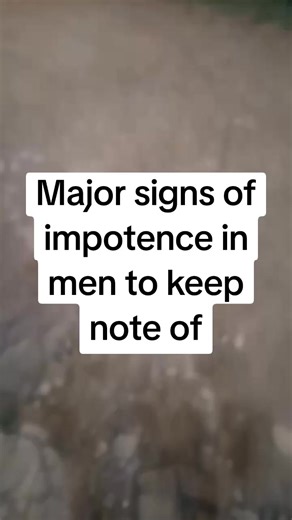 🚨 MAJOR SIGNS OF IMPOTENCE (ERECTILE DIFFICULTIES) MEN SHOULD KEEP NOTE OF 🚨 Many men ignore these early signs, hoping they’ll “go away.” Don’t miss them 👇 ⚠️ Difficulty achieving or maintaining firmness ⚠️ Reduced sexual confidence or performance anxiety ⚠️ Low sexual desire or interest ⚠️ Fatigue and low energy levels ⚠️ Stress, poor sleep, or hormonal imbalance signs 📌 These signs are not just about intimacy they can be linked to blood flow, hormones, stress, and overall health. Early att