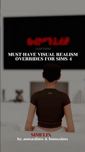 Sims 4 Just Got Real – Simflix Override Mod 🎬 #sims4 #sims4mods #shorts