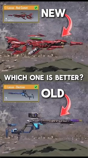 Locus Red Comet vs Locus Electron Comparison