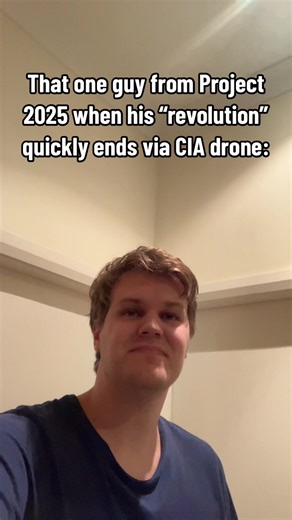 The Quick End of Project 2025 Revolution: CIA Drone Strikes