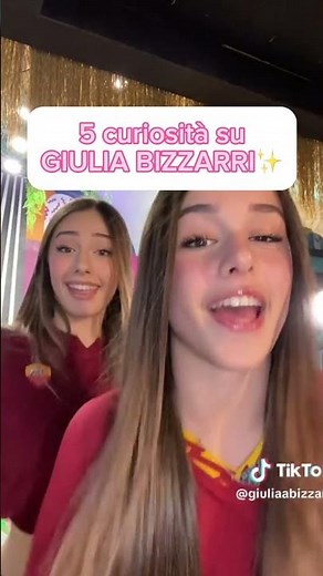 5 CURIOSITÀ SU GIULIA BIZZARRI✨
