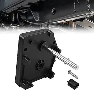 RULLINE RV Fifth Wheel Landing Gear Box 276602, Compatible with Lippert Venture, Atwood, Pac-Rim, and Stromberg-Carlson Systems, Aluminum Gearbox Replacement for LG-179015