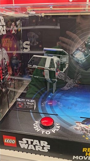 I found this awesome Lego Star Wars Smart Play Interactive display case at Target! #lego #starwars