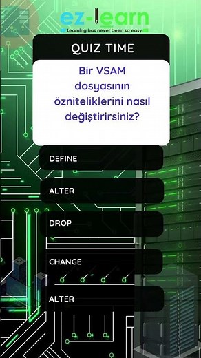 VSAM Attributes: How to ALTER Your Data Sets! ⚙️ #mainframeserver #mainframetraining #mainframe