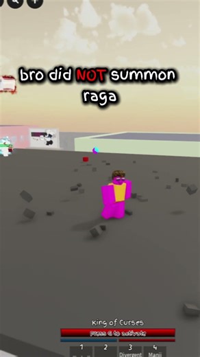 BRO GOT KILLED BY A TANK IN JJS #roblox #gojo #gaming #jjs #jjk #yuji #fyp #skillbuilder #war #tank