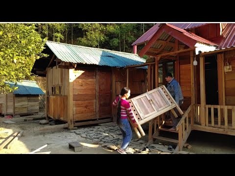 stack rocks to make a pond bank to raise fish, pack things, cook dinner
