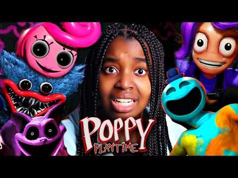 POPPY PLAYTIME MARATHON (Chapters 1-5 FULL GAME)
