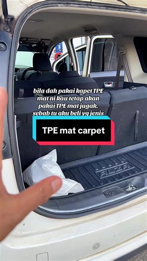 TPE mat carpet terbaik untuk kereta: hilangkan bau masam & kepam