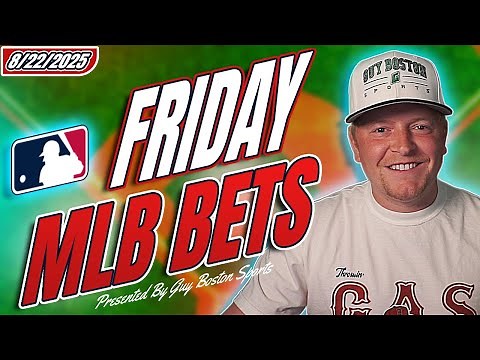 MLB Picks Today 8/22/2025 | FREE MLB Predictions, Player Props, and Best Bets!