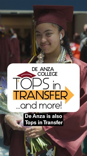 We're #TopsinTransfer, #TopsinCareerTraining and so much more! Whether you're on the quarter or semester system, you can get ahead by taking classes at De Anza during #summer session ☀️🌊. Register now at deanza.edu/apply-and-register/ | De Anza College