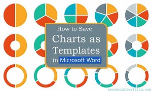 How to Save Charts as Templates in Microsoft Word
