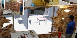 See Straight Through Walls by Augmenting Your Eyeballs With Drones