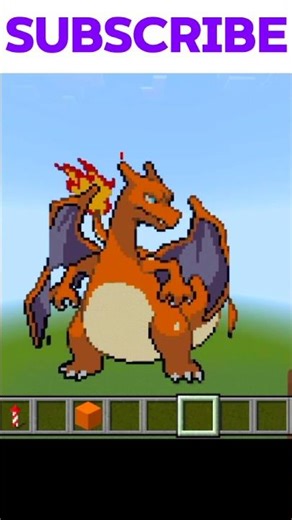 Minecraft dragon pixel art 🤯🔥#minecraft #gaming #trending