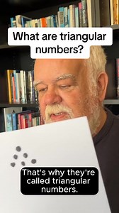 What Are Triangular Numbers ? #martinbutler | Martin Butler