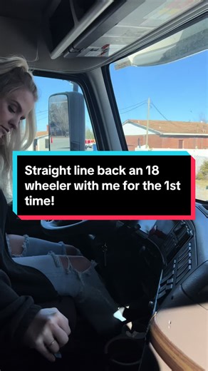 Truck Driving Training: Straight Line Backing Tips