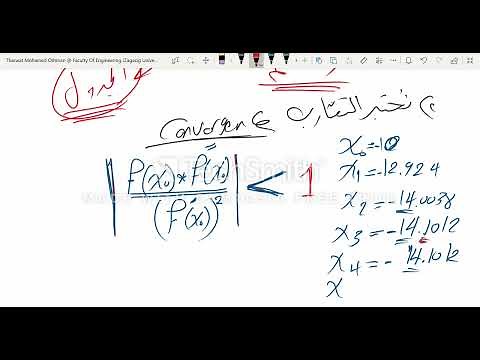 Newton _Raphson method for solving Nonlinear algebraic Eqns. (post graduate )