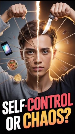 How to Build Self Control Fast