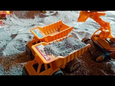 Extreme Excavator Sand Loading Into Massive Dump Truck – Full Workday Action!