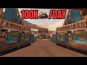 I built the BIGGEST SHOP BASE on Rust Console Edition...