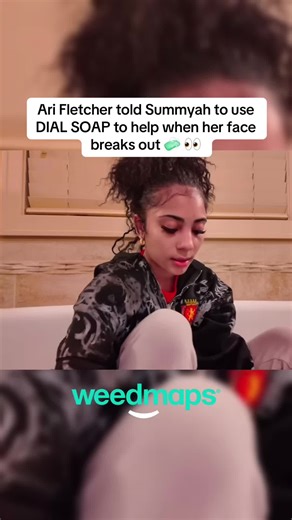 Ari Fletcher told Summyah to use DIAL SOAP to help when her face breaks out 🧼 👀#summyah #arifletcher #fyp #dial #viral @Summyah🫶🏻