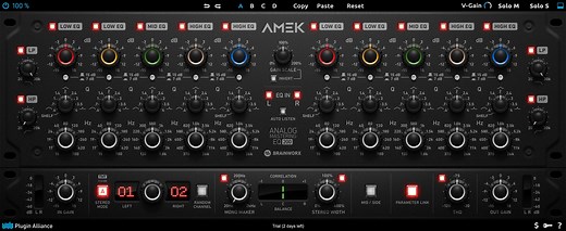 AMEK EQ 200 – Classic EQ in a Modern Design. In this video, we take you through the most important features in just 8 Minutes. LEARN MORE: https://bit.ly/3en7DeH | Plugin Alliance