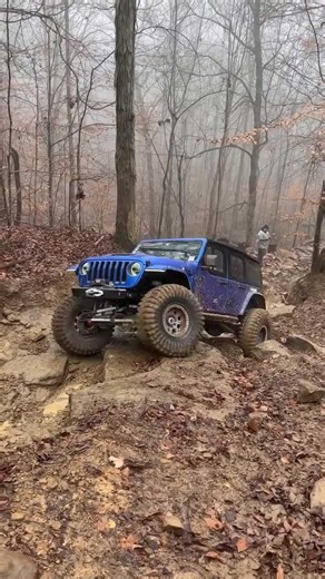 Hellcat-powered Jeep Wrangler off-roading