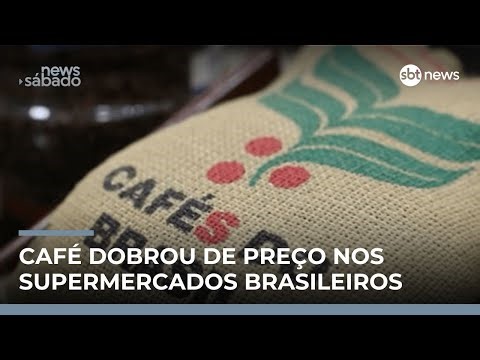 Por que o brasileiro está bebendo menos café? Preço vira vilão da cesta básica | #NewsSábado
