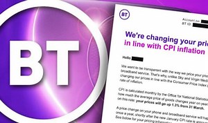 BT promote their unlimited ’No Limits Plan’ in advert