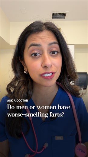 Do men or women have worse-smelling farts?