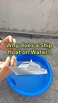 Why Do Objects Sink or Float? #scienceexperiment