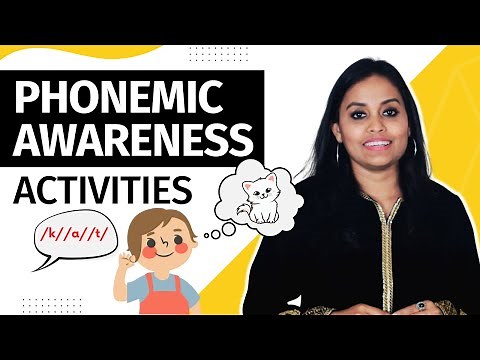 How to Teach Phonemic Awareness: Kindergarten, First Graders Phonemic Awareness Activities/ Lessons