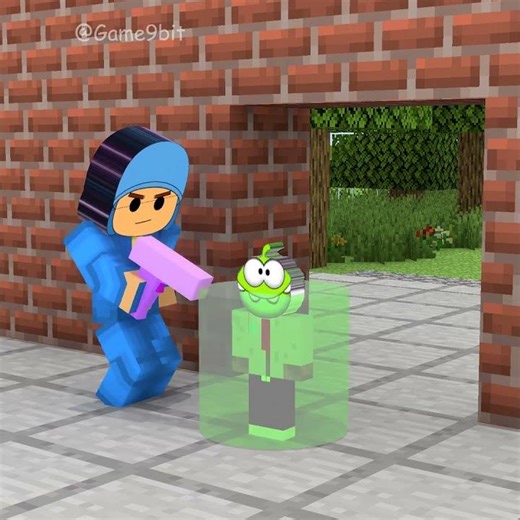 Did Sprunki Om Nom cheat on the math test? 🤔👍